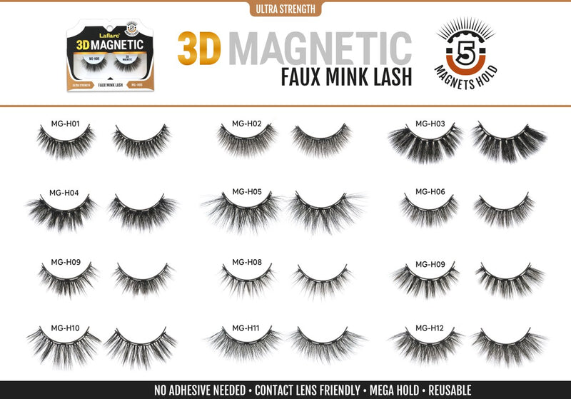 LaFlare 3D Magnetic Lashes