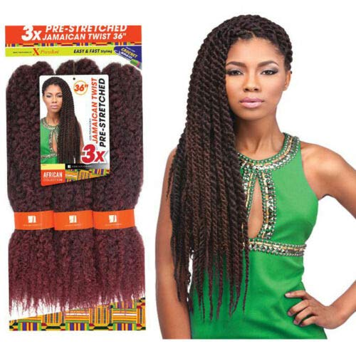 Sensationnel African Collection X-Pression Pre-Stretched Crochet - 3X JAMAICAN TWIST 36"