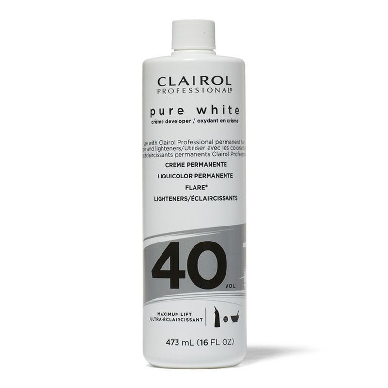 Clairol Professional Pure White 40 Volume Developer Standard Lift