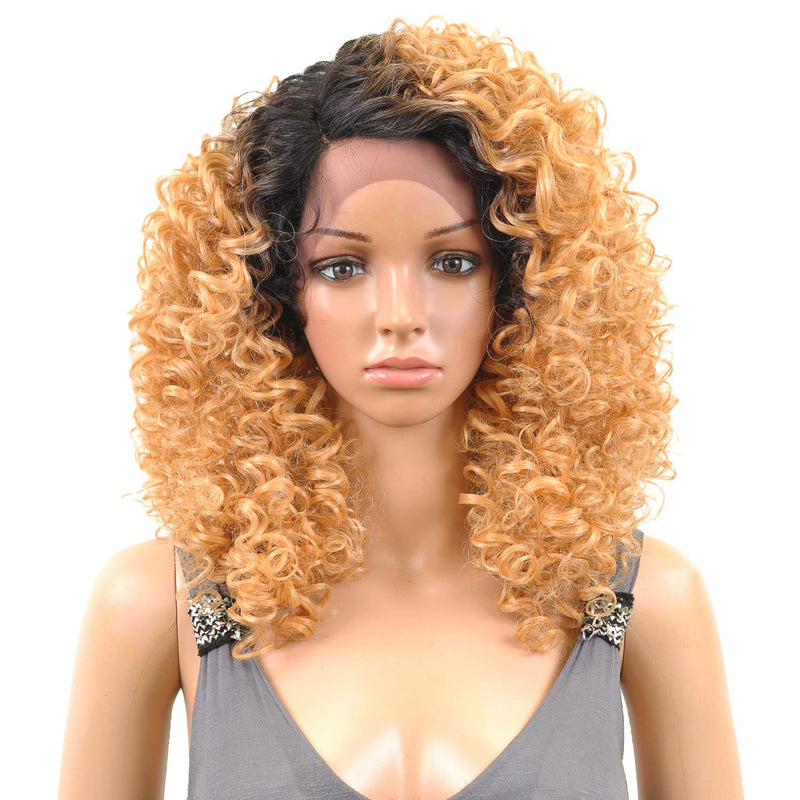 Outre Synthetic L-Part Swiss Lace Front Wig - BLANCA