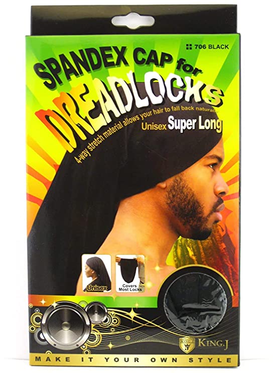 Spandex Cap for Dreadlocks Unisex Super Long