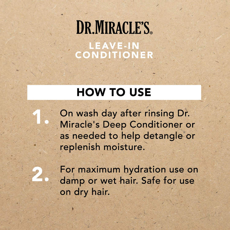 Dr. Miracle’s Leave in Conditioner