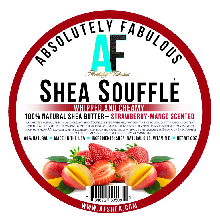 Absolutely Fabulous AF Shea Souffle Shea Butter 8 oz