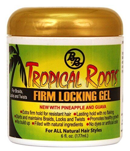 Bronner Brothers Tropical Roots Firm Locking Gel 6 oz