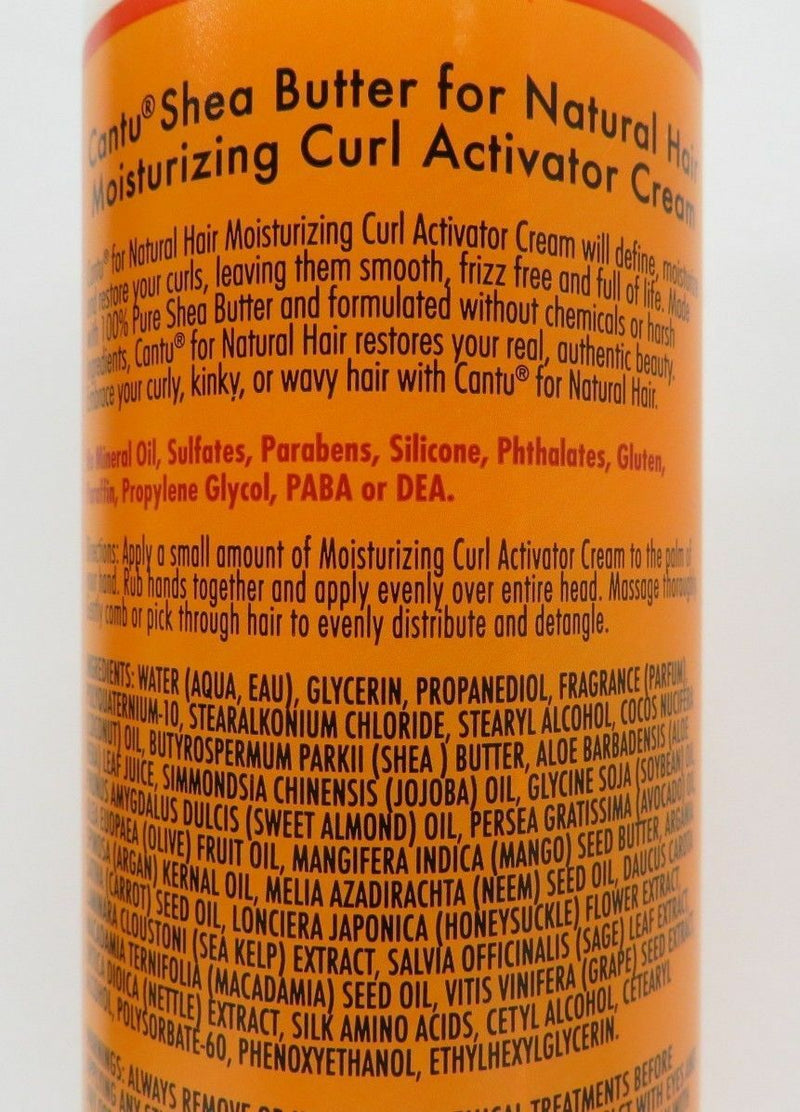 Cantu Curl activator cream 12oz Black-Owned Natural Beauty Products.