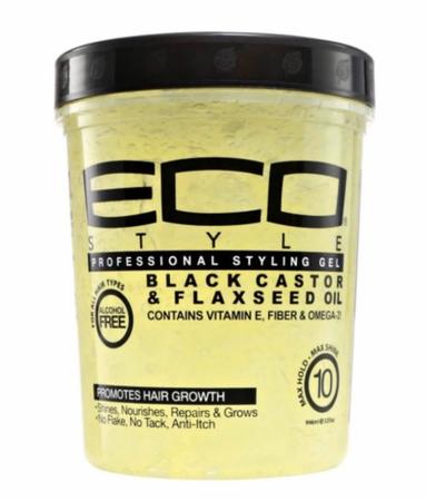 Eco Black Castor & Flaxseed Oil Gel