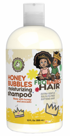 FroBabies Hair Honey Bubbles Moisturizing Shampoo 12 oz