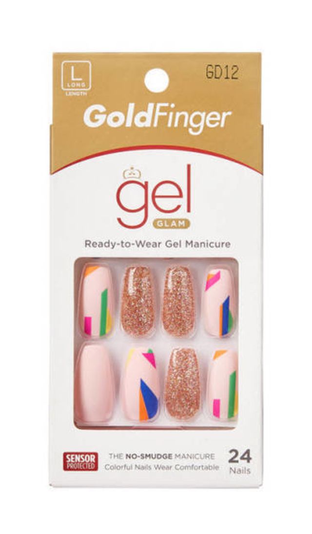 Kiss Goldfinger Gel Trendy Nail GD12