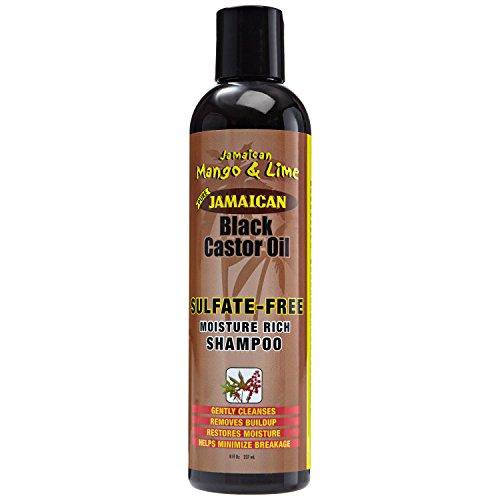 Jamaican Mango & Lime Black Castor Oil Sulfate-Free Moisture Rich Shampoo