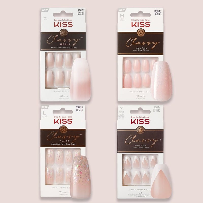 Kiss KS Classy Nails-Assorted