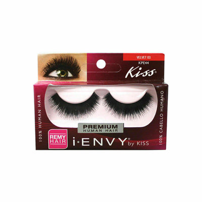 Kiss i-Envy Strip Eyelashes Velvet 03 KPE44 Black-Owned Natural Beauty Products.