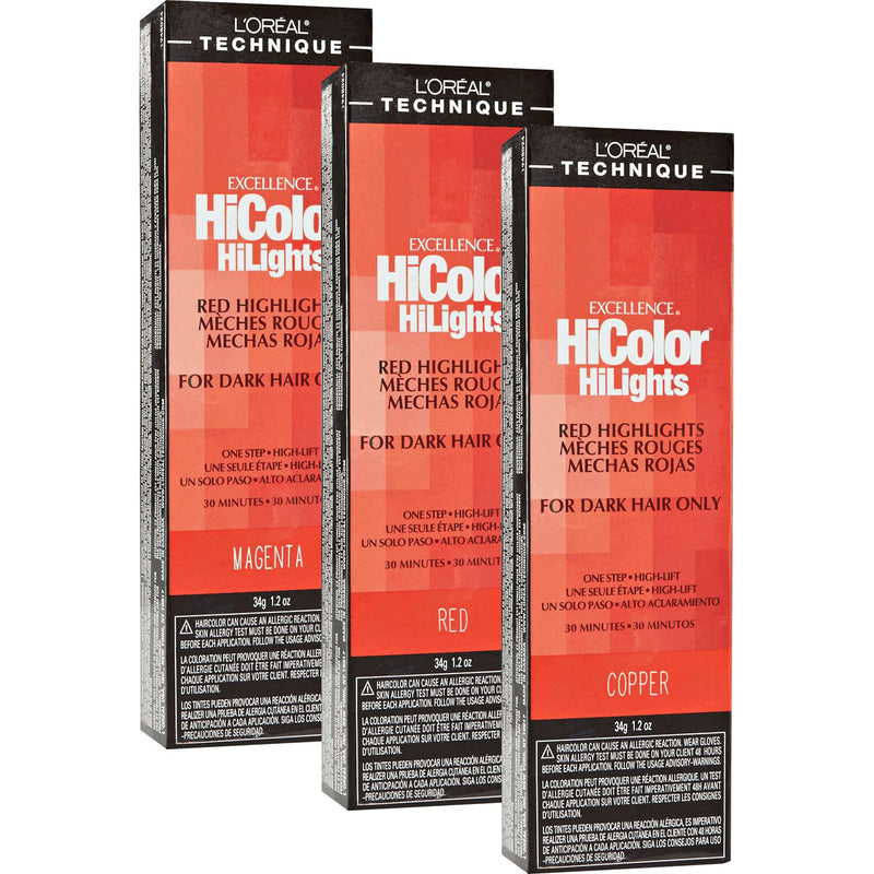 Loreal HiColor HiLights Permanent Creme Hair Color