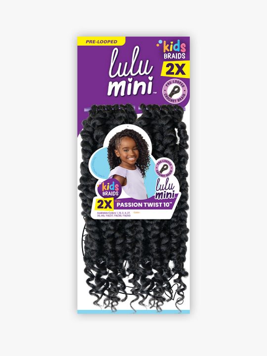 Lulu Mini 2x Crochet Passion Twist 10"