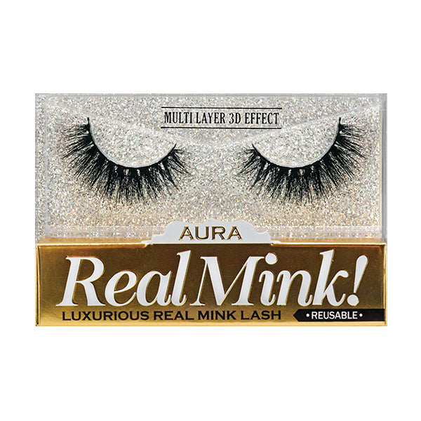 Aura 3D Real Mink Lashes