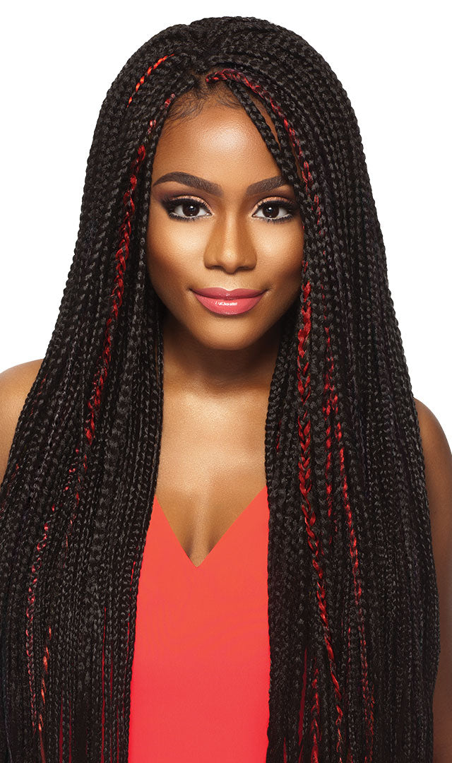 Outre Braid 3X X-Pression Kanekalon Pre-Stretched 42" Braiding Hair Black-Owned Natural Beauty Products.