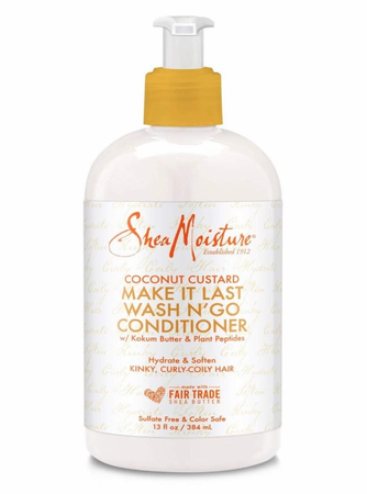 SheaMoisture Coconut Custard Make it Last Wash N’ Go Conditioner