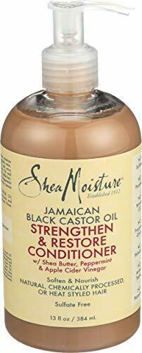 Shea Moisture Jamaican Black Castor Oil Strengthen and Restore Conditioner 13 oz Black-Owned Natural Beauty Products.