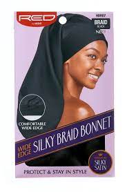 Silky Braid Bonnet Red by Kiss HBR07