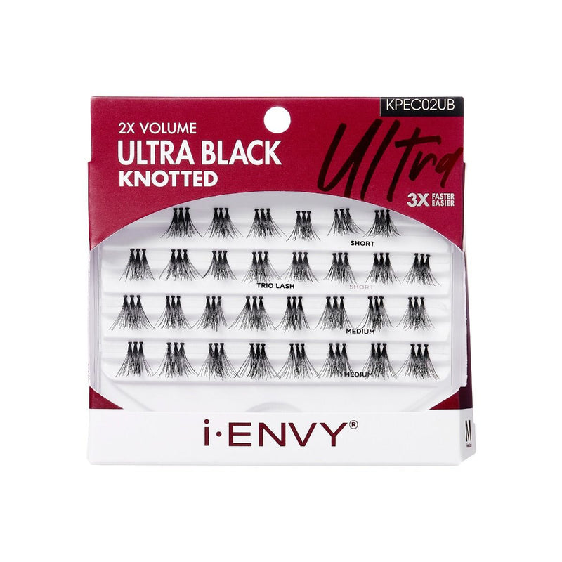 Ienvy 2x Ultra Black Knotted KPEC02UB