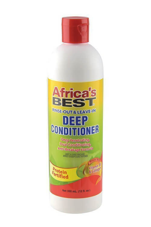 Africa’s Best Rinse-Out and Leave-In Deep Conditioner 12 oz