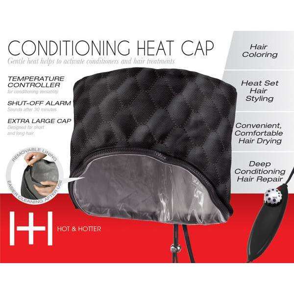 Hot & Hotter 3 in 1 Professional Conditioning Heat Cap 