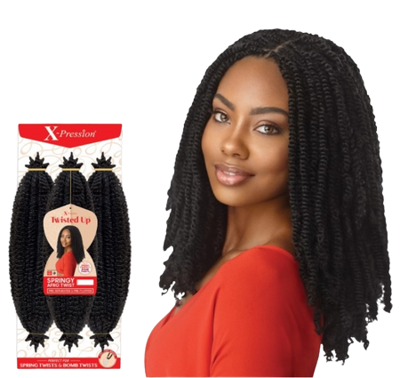 Outre Twisted Up Springy Afro Twist 16" 3x