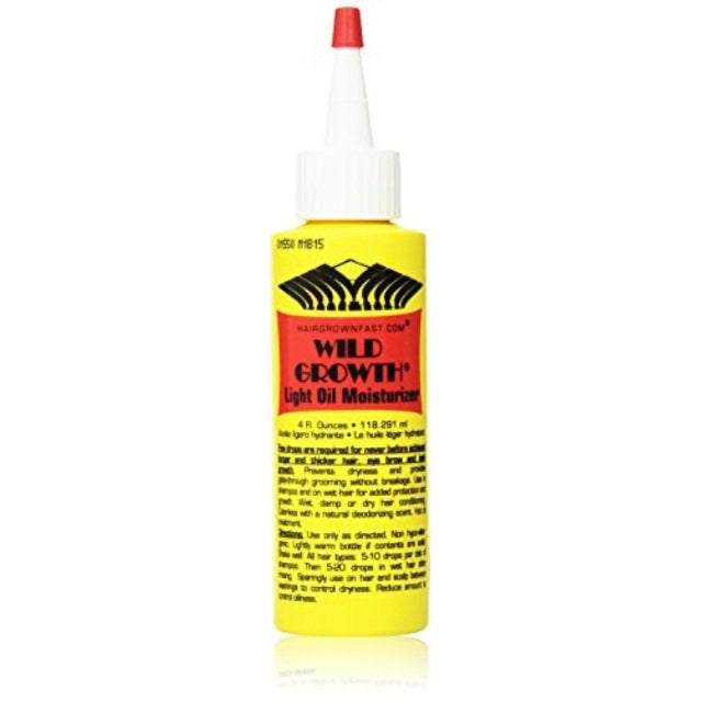 Wild Growth Light Oil Moisturizer 4 oz