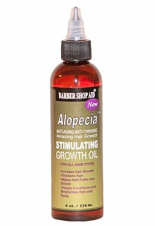 Barber Shop Aid Alopecia Stimulating Hair Growth Oil 4 oz
