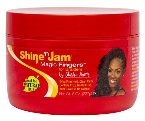 Shine ‘N Jam Magic Fingers Gel For Braiders 8 oz