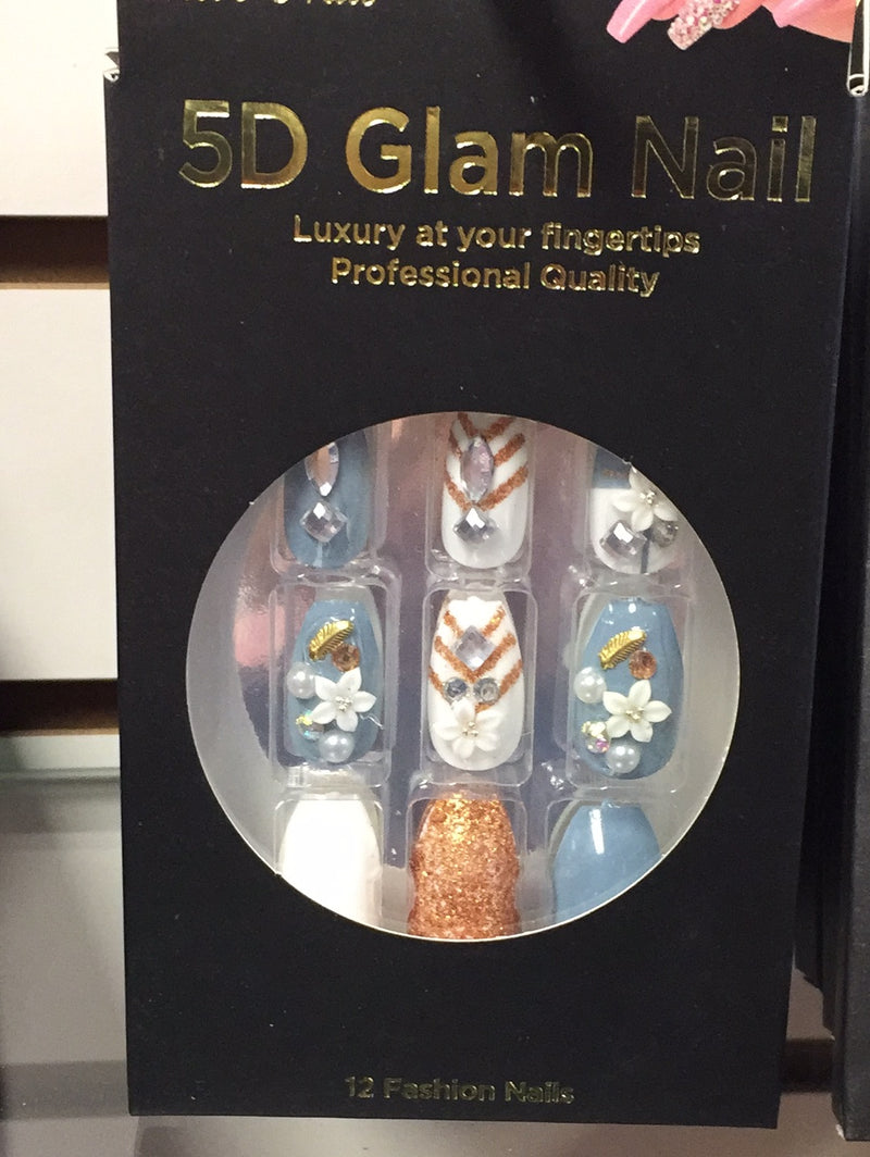 Chloe Nail 5D Glam Nails
