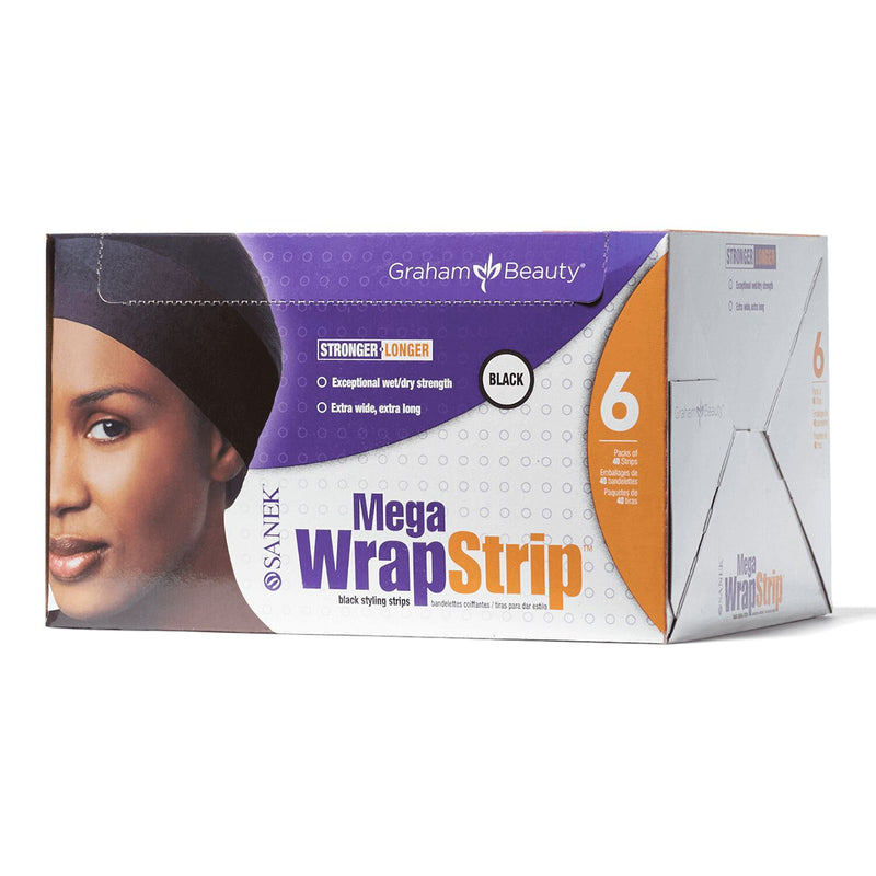 Mega Wrap Strip 6 Pack Black Mega Wrap Strip Refills