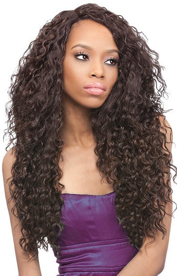 Outre Lace Front Wig Batik Bundle Hair Lace L-Parting Peruvian