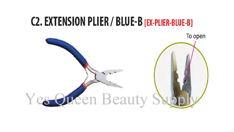 Micro Link Hair Extension Ex-Plier Blue B