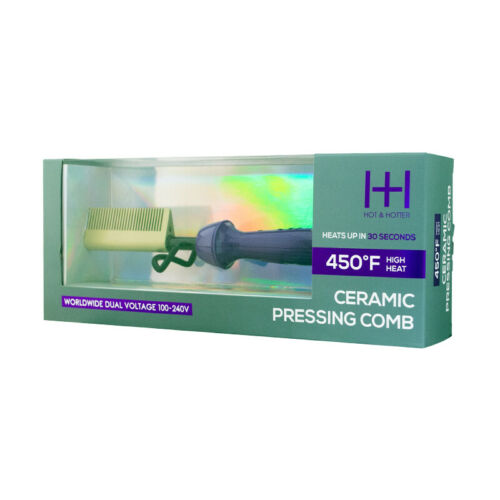 Hot & Hotter Ceramic Electrical Pressing Comb