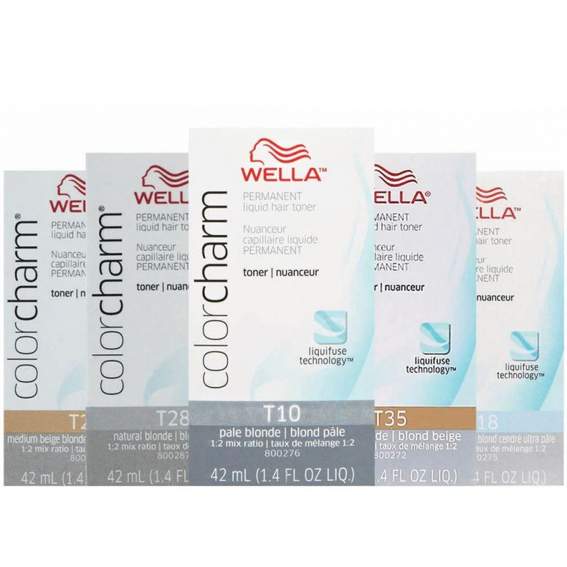 Wella Color Charm Permanent Liquid Hair Toner 1.4 oz